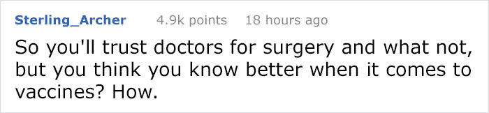 Antivax Parents Take Their Kid To The ER For An Emergency, Get Isolated From The Kid And Other Patients, Flip Off The Doctors Antivax Parents Take Their Kid To The ER For An Emergency, Get Isolated From The Kid And Other Patients, Flip Off The Doctors
