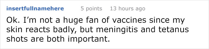 Antivax Parents Take Their Kid To The ER For An Emergency, Get Isolated From The Kid And Other Patients, Flip Off The Doctors Antivax Parents Take Their Kid To The ER For An Emergency, Get Isolated From The Kid And Other Patients, Flip Off The Doctors