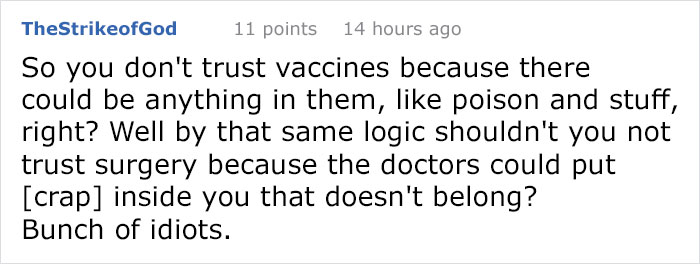 Antivax Parents Take Their Kid To The ER For An Emergency, Get Isolated From The Kid And Other Patients, Flip Off The Doctors