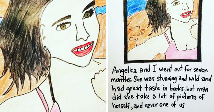 I Drew 16 Portraits Of My Ex-Girlfriends