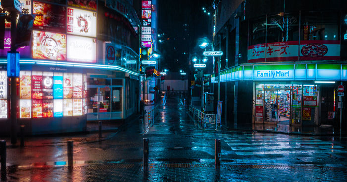 Ghost Shibuya: The Calm Before The Super Typhoon Hit Tokyo In 2019 (18 Pics)