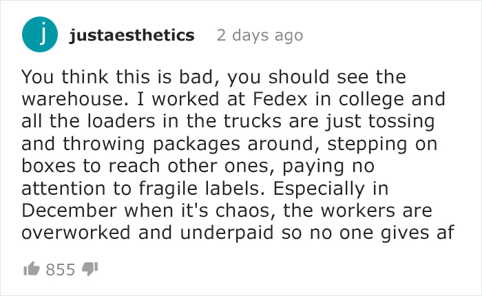 FedEx Delivery Guy Throws A $1500 Lens, Doesn't Know He's Being Recorded FedEx Delivery Guy Throws A $1500 Lens, Doesn't Know He's Being Recorded
