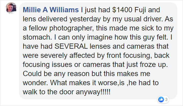 FedEx Delivery Guy Throws A $1500 Lens, Doesn't Know He's Being Recorded FedEx Delivery Guy Throws A $1500 Lens, Doesn't Know He's Being Recorded