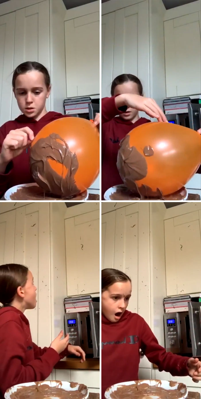 The Way She Turns Around In Horror