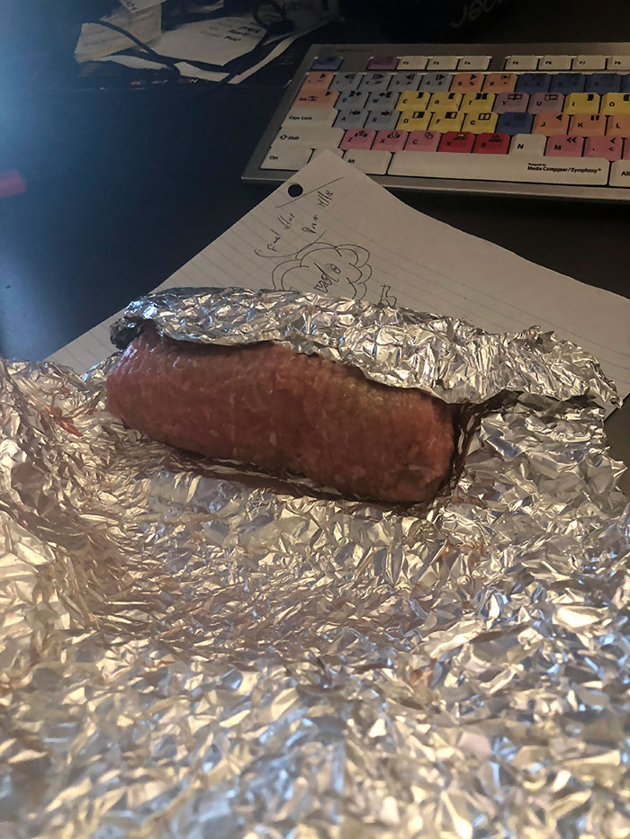 This Is What Happens When Your Wife Wraps Meat The Same Way As Your Sandwiches For Work