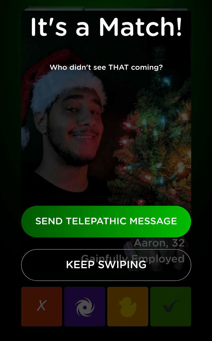 Guy Creates A Dating App To Meet Women And All The 'Different' Profiles Of Men Look Just Like Him Guy Creates A Dating App To Meet Women And All The 'Different' Profiles Of Men Look Just Like Him