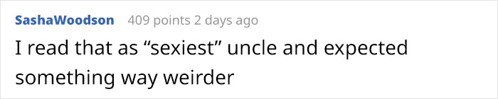 Woman Enrages Boyfriend's Sexist Uncle By Bringing Flowers To A Family Get-Together Woman Enrages Boyfriend's Sexist Uncle By Bringing Flowers To A Family Get-Together
