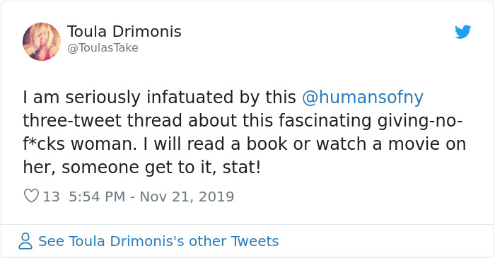 Woman Shares Her Crazily Eventful And Spicy Life Story On 'Humans Of New York' And It Goes Viral