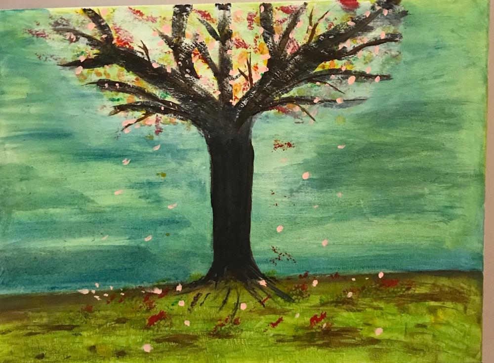 My Very First Paintings Ever , Acrylics,