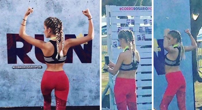 She Didn't Even Run The Race