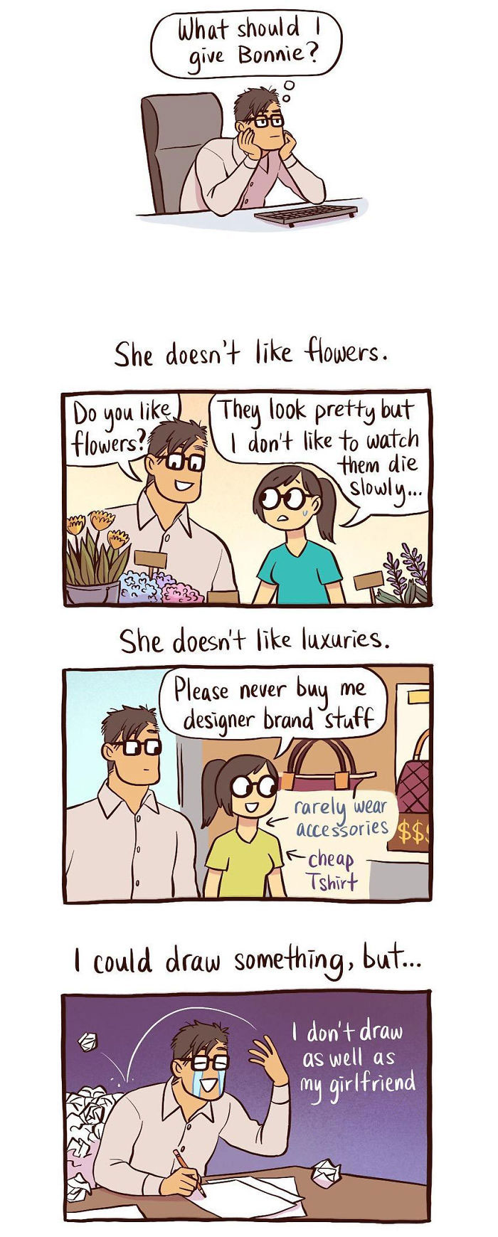 Artist Illustrates Her Relationship With ‘IT Guy’ In 21 Adorable Comics (New Pics) Artist Illustrates Her Relationship With ‘IT Guy’ In 21 Adorable Comics (New Pics)