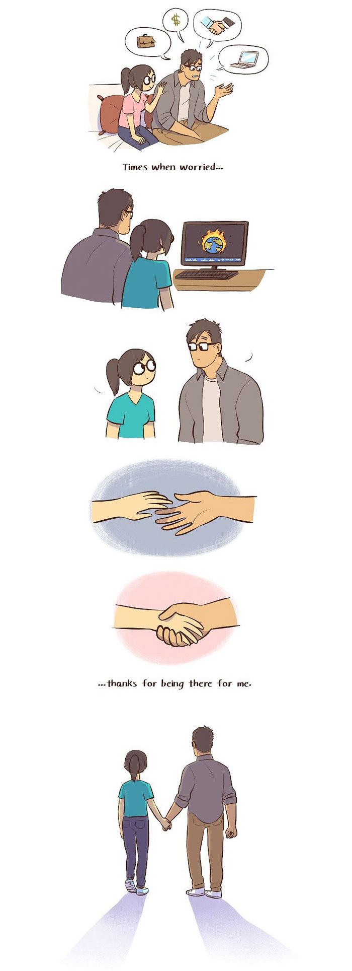 Artist Illustrates Her Relationship With ‘IT Guy’ In 21 Adorable Comics (New Pics) Artist Illustrates Her Relationship With ‘IT Guy’ In 21 Adorable Comics (New Pics)