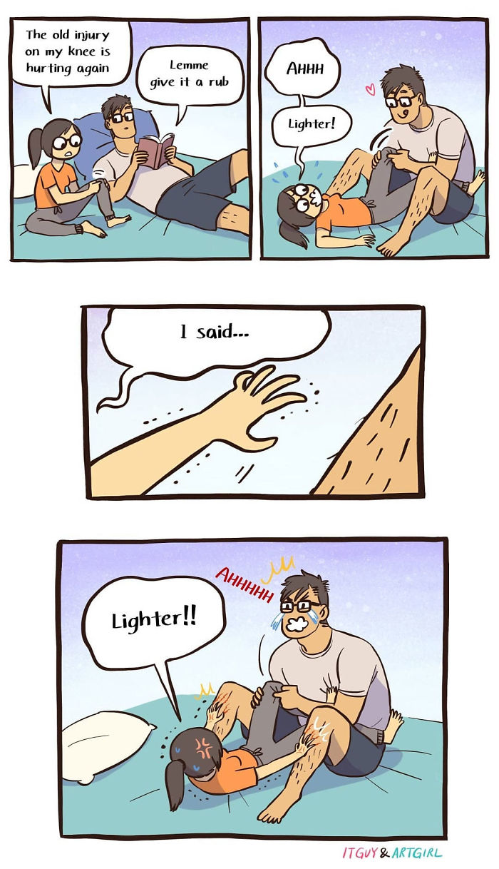 Artist Illustrates Her Relationship With ‘IT Guy’ In 21 Adorable Comics (New Pics)