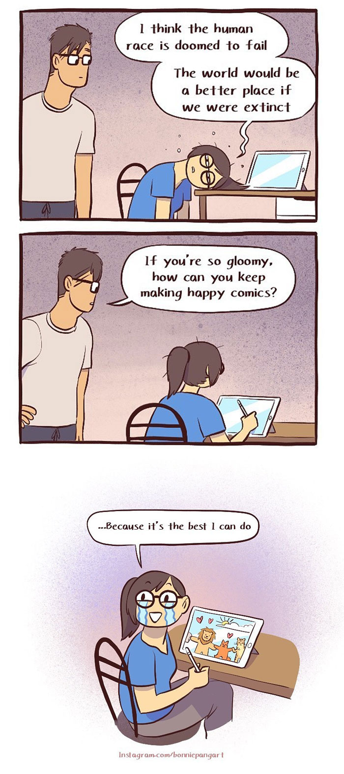 Artist Illustrates Her Relationship With ‘IT Guy’ In 21 Adorable Comics (New Pics) Artist Illustrates Her Relationship With ‘IT Guy’ In 21 Adorable Comics (New Pics)