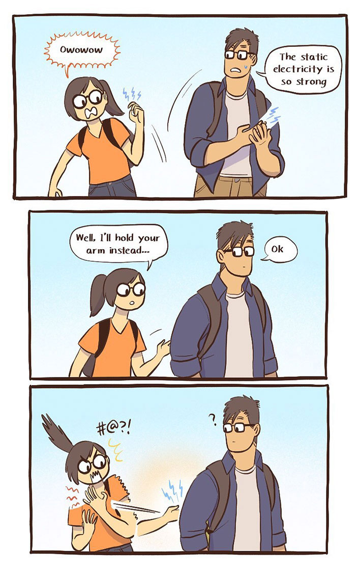 Artist Illustrates Her Relationship With ‘IT Guy’ In 21 Adorable Comics (New Pics) Artist Illustrates Her Relationship With ‘IT Guy’ In 21 Adorable Comics (New Pics)