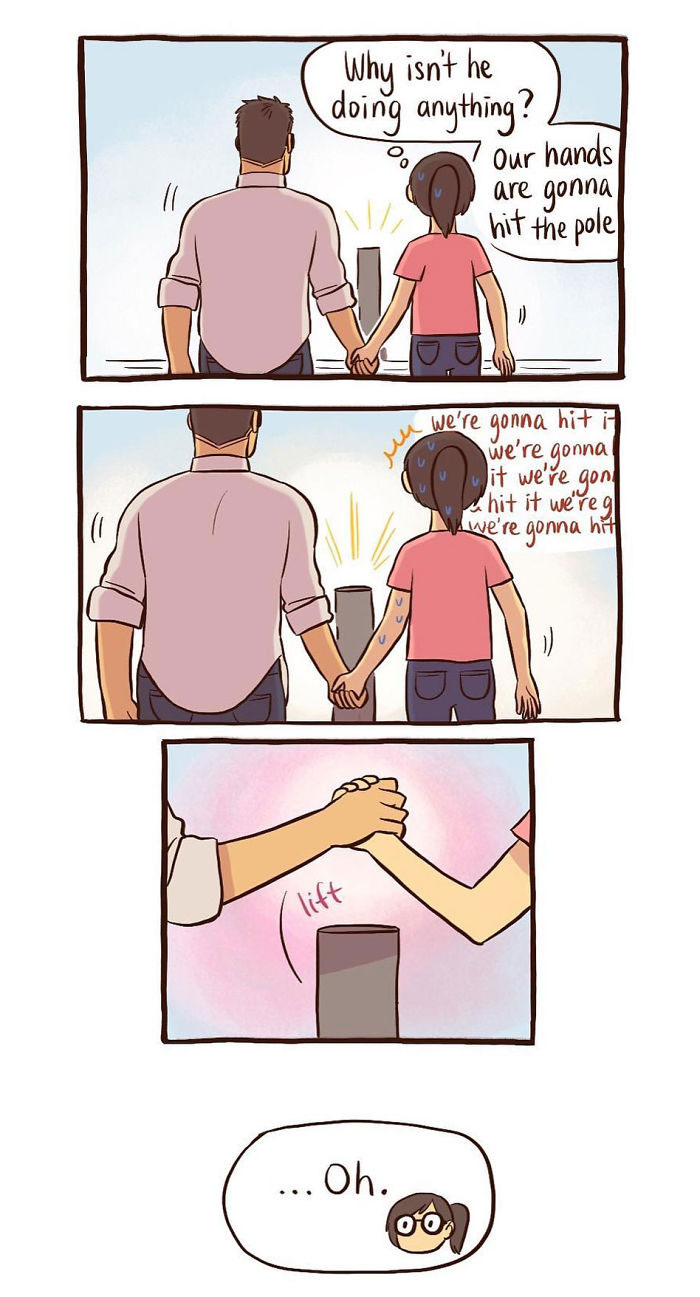 Artist Illustrates Her Relationship With ‘IT Guy’ In 21 Adorable Comics (New Pics)