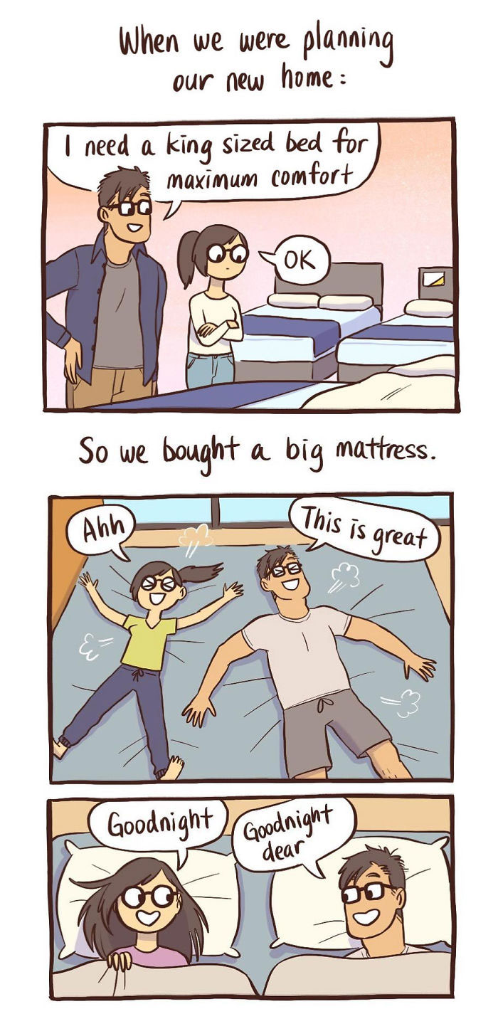 Artist Illustrates Her Relationship With ‘IT Guy’ In 21 Adorable Comics (New Pics)