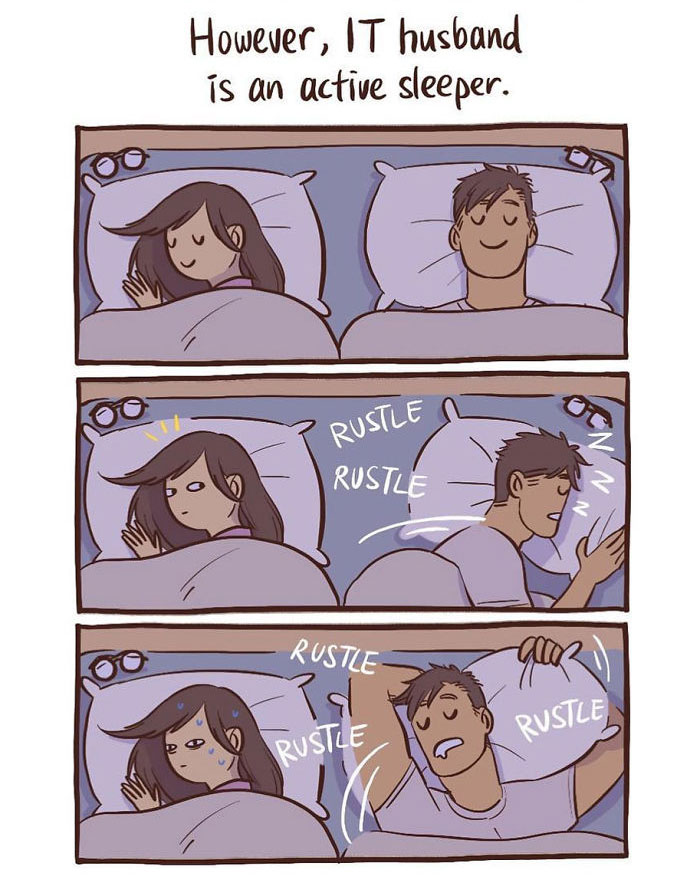Artist Illustrates Her Relationship With ‘IT Guy’ In 21 Adorable Comics (New Pics)