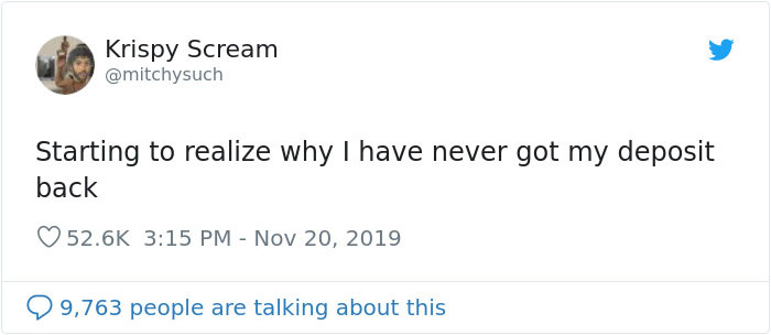 Jerk Landlord Accidentally Reveals Why Some Landlords Never Give Back Your Deposit Jerk Landlord Accidentally Reveals Why Some Landlords Never Give Back Your Deposit