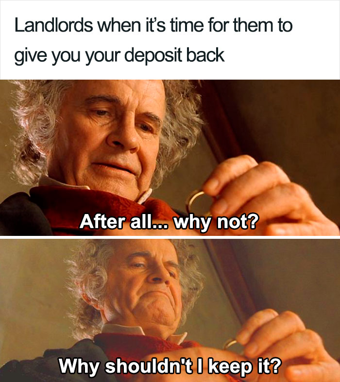 Jerk Landlord Accidentally Reveals Why Some Landlords Never Give Back Your Deposit Jerk Landlord Accidentally Reveals Why Some Landlords Never Give Back Your Deposit