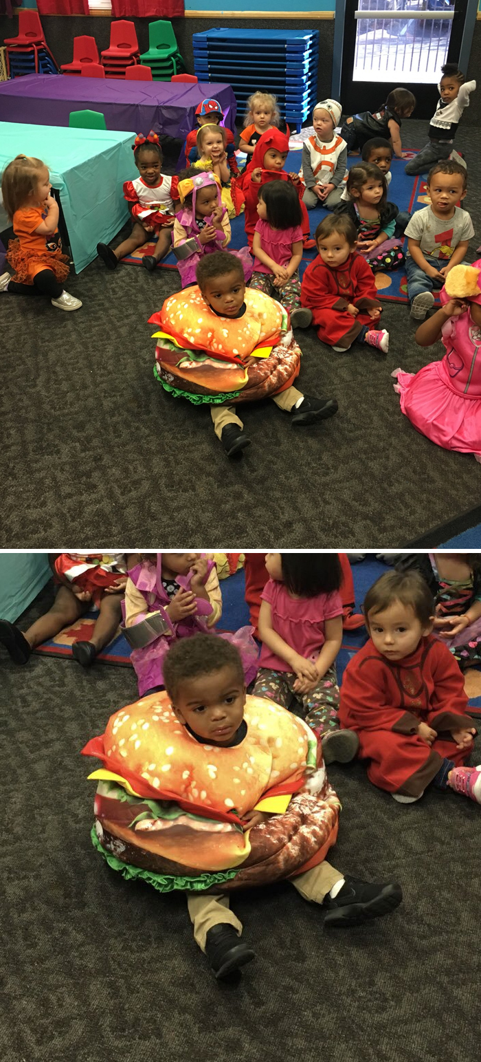 My Nephew So Mad He A Hamburger