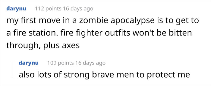 This Person Noticed That No One Wears Armor In Zombie Movies And Starts A Hilarious Discussion This Person Noticed That No One Wears Armor In Zombie Movies And Starts A Hilarious Discussion