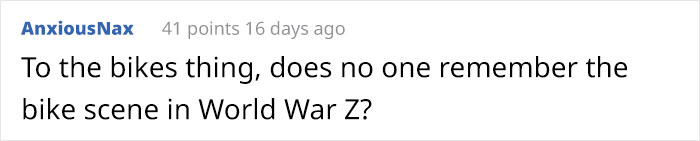 This Person Noticed That No One Wears Armor In Zombie Movies And Starts A Hilarious Discussion