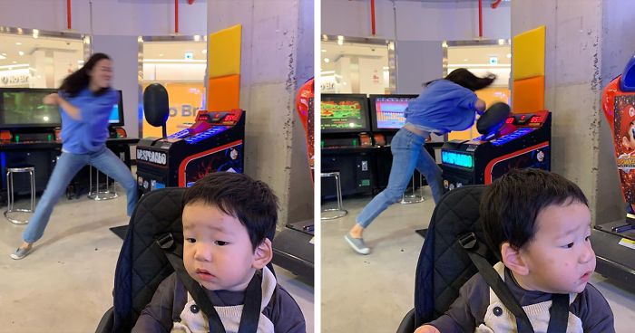 The Greatest Mom Ever Shows How She’s Living Her Secret Personal Life Behind Her Son’s Back In A Series Of Comedic Instagram Photos