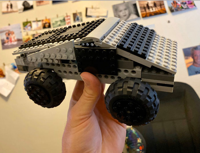 LEGO Comes Up With Their Own Shatterproof Truck Design In A Hilarious Attempt To Mock Tesla LEGO Comes Up With Their Own Shatterproof Truck Design In A Hilarious Attempt To Mock Tesla