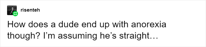 People Have To Explain Guys Can Have Anorexia Too After A Before-And-After Pic Leaves Some In Disbelief People Have To Explain Guys Can Have Anorexia Too After A Before-And-After Pic Leaves Some In Disbelief