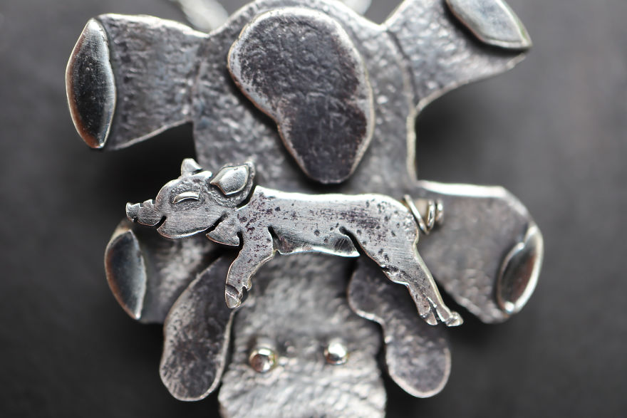 I Create Silver Jewelry To Help Animals