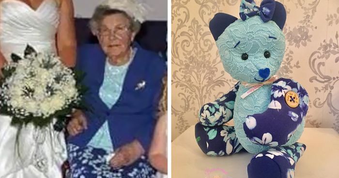 People Give This Woman The Clothes Of Their Loved Ones So She Could Turn Them Into Memory Bears