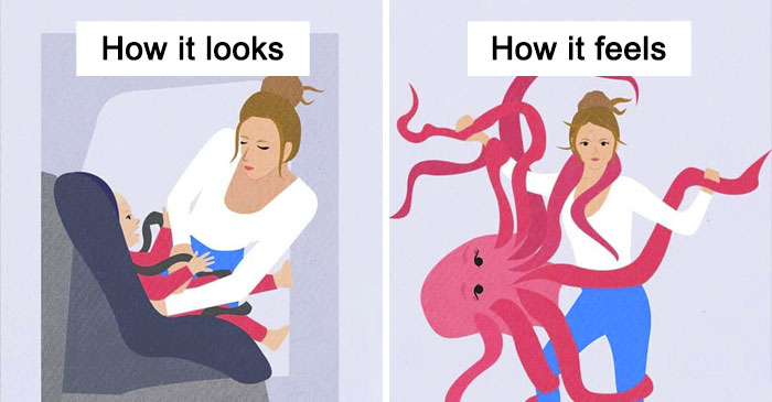 Mom Illustrates What Raising Kids Is Like In 30 Honest Comics