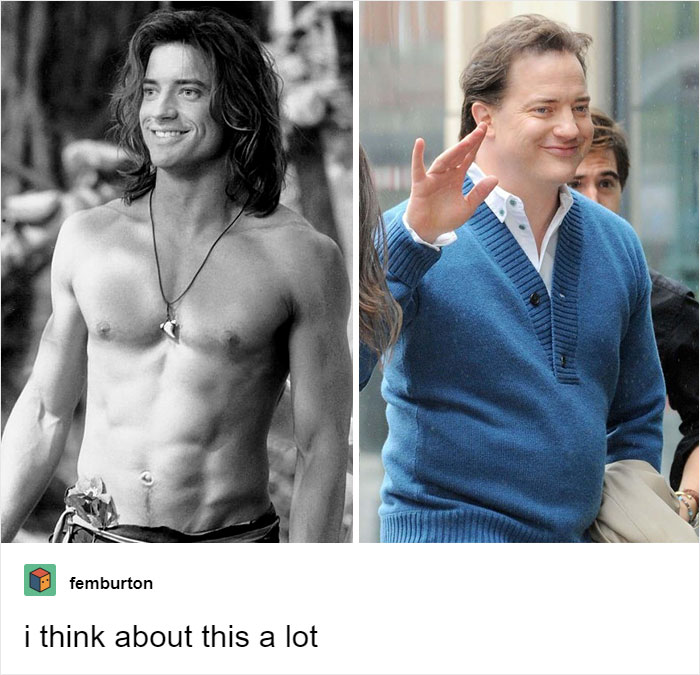 Someone Shames Brendan Fraser On His 'Deteriorated' Looks, Gets Destroyed In The Comments Someone Shames Brendan Fraser On His 'Deteriorated' Looks, Gets Destroyed In The Comments