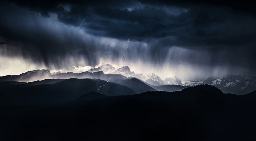 Category Landscape Winner: 'A Stormy Day' By Ales Krivec (Si)