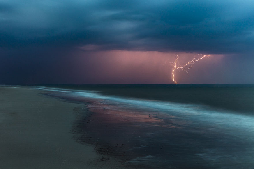 Category Landscapes Of The Lage Landen Highly Commended: 'Thunderstorm At Schier' By Theo Bosboom (Nl)