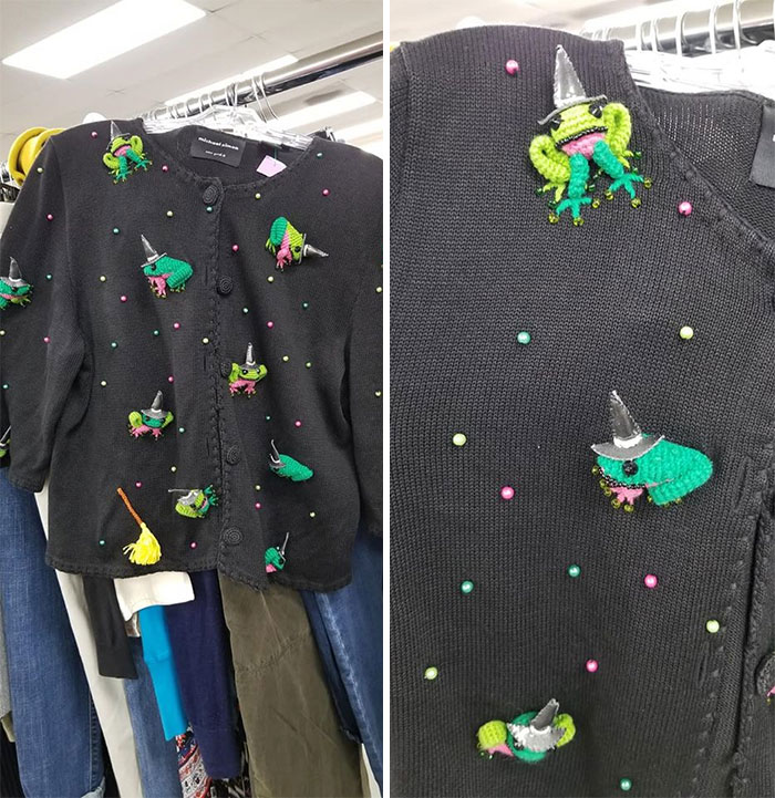 What Is The Potential For Ugly Christmas Sweater Contest? Red Nail Polish To Hats And Add Pompoms? Charleston, SC Goodwill