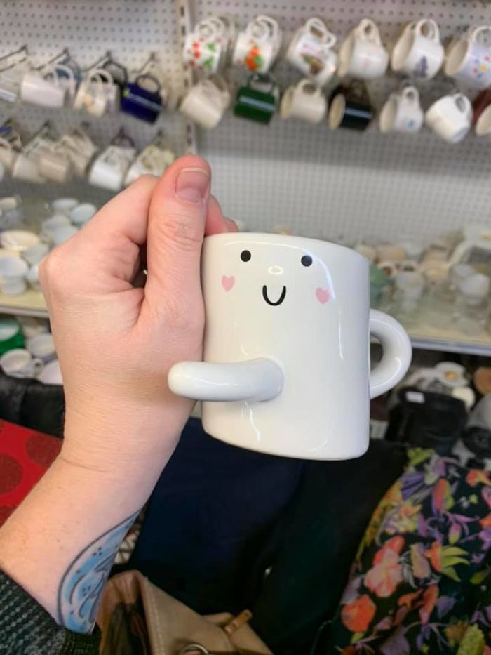 This Mug Had Me Quite Excited For A Minute...then I Realized Angle Is Everything, Lol. It Did Not Come Home With Me