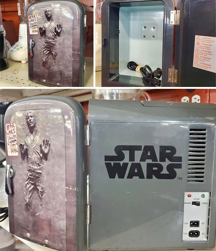 I Was A Bit Confused By This Han Solo Cooler/Heater, And What You Are Supposed To Heat/Cool In Such A Tiny Space