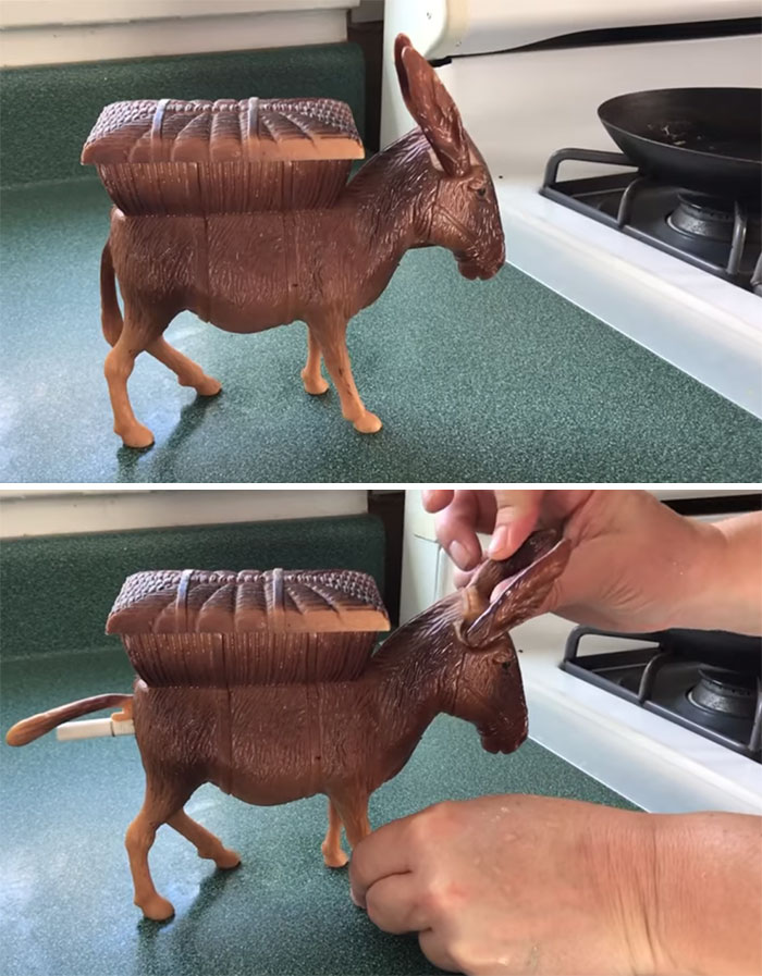 Cigarette, Anyone? My Sister Bought This At An Antique Shop In Virginia A Few Years Back