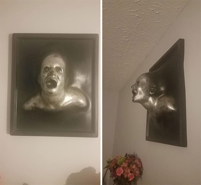 This Is My Favorite Yard Sale Find Ever! His Name Is Earl. I Got Him Five Or Six Years Ago At A Hoarders Yard Sale Along With Some Doc Martens And A Lava Lamp