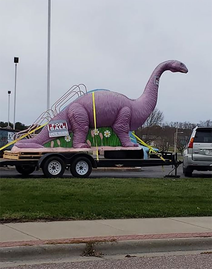When The Item Is Too Large For The Thrift Shop Shelf... WI Dells, WI