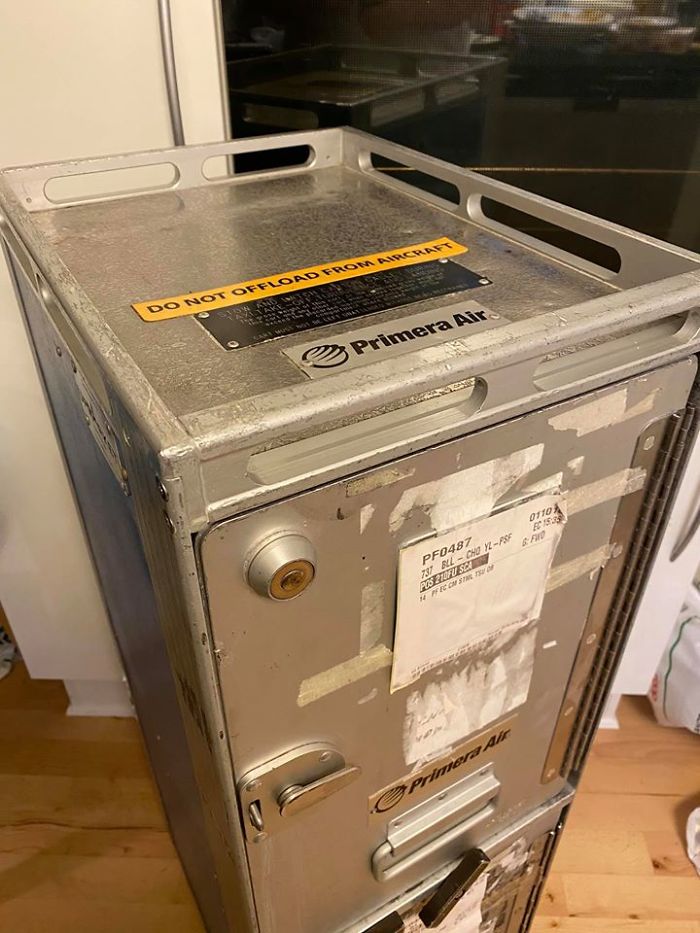 I Was A Flight Attendant For Primera Air Until The Company Went Bankrupt In October 2018. That Food Trolly Was On My Very Last Flight