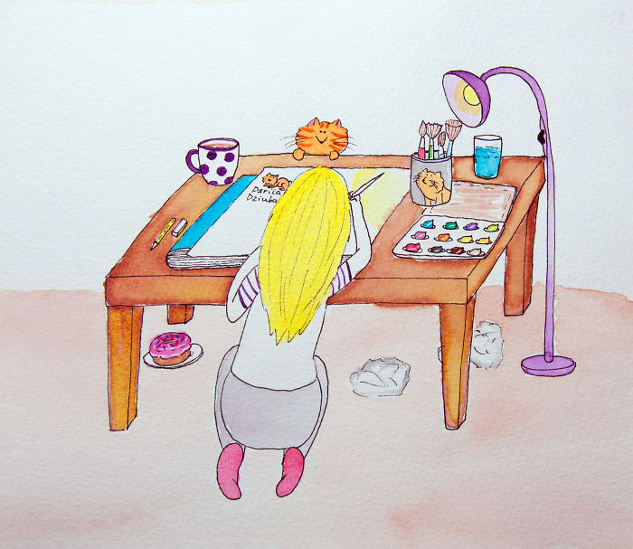 Painting Alone Only Happens In My Dreams