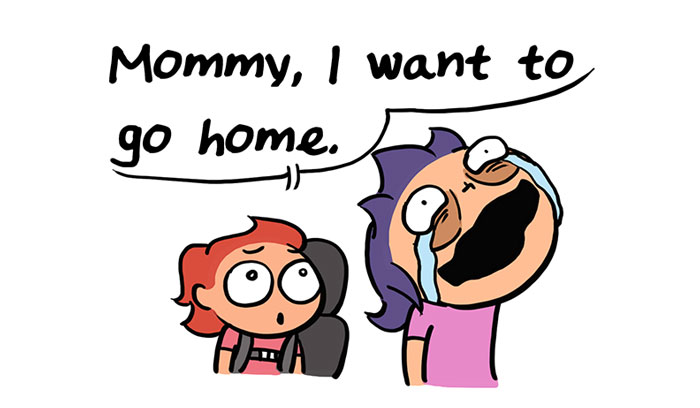 Mom Illustrates The Time She Overestimated Her Bladder Size, And It’s Hilariously Vivid Mom Illustrates The Time She Overestimated Her Bladder Size, And It’s Hilariously Vivid