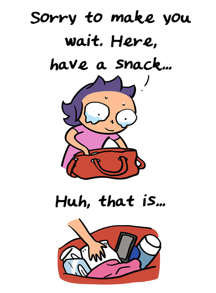 Mom Illustrates The Time She Overestimated Her Bladder Size, And It’s Hilariously Vivid