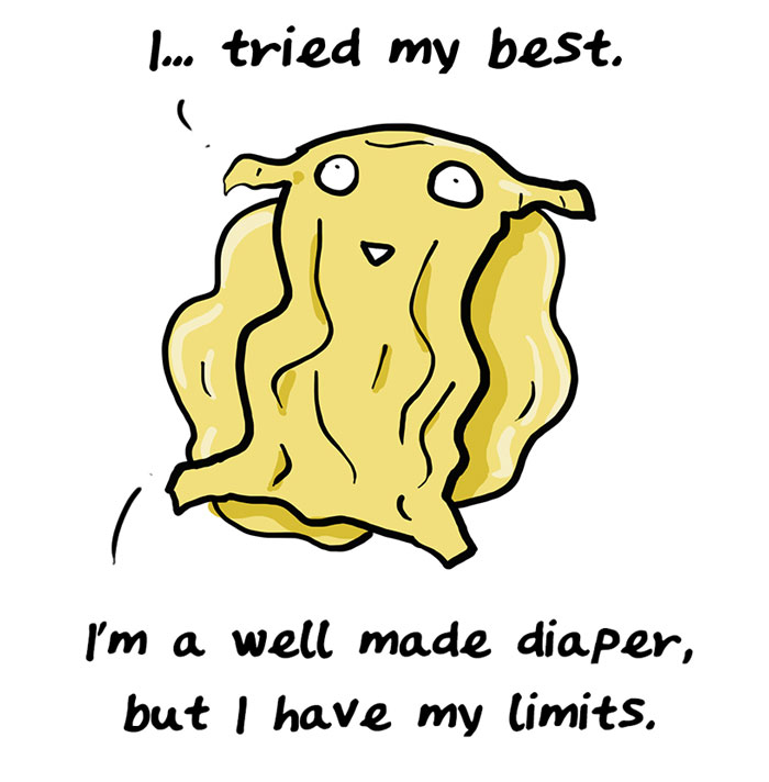 Mom Illustrates The Time She Overestimated Her Bladder Size, And It’s Hilariously Vivid