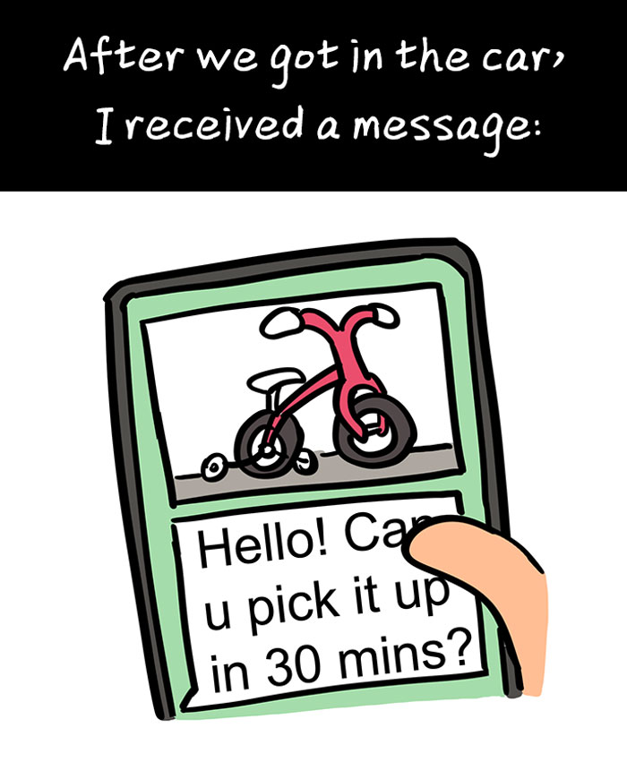 Mom Illustrates The Time She Overestimated Her Bladder Size, And It’s Hilariously Vivid