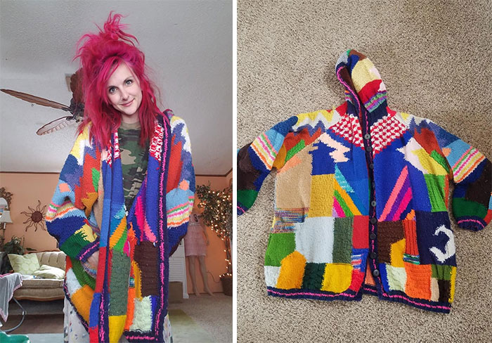 I Can't Believe The Amount Of Love This Sweater (And My Hair) Has Gotten