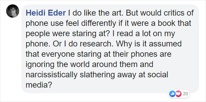 Artist Illustrates People Being Drawn Into Their Smartphones By Digital Monsters (8 Pics)